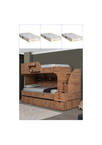 Ranza, Aura Yavrulu Ranza - 3 Adet Comfort Yatak 90 X 190 CM