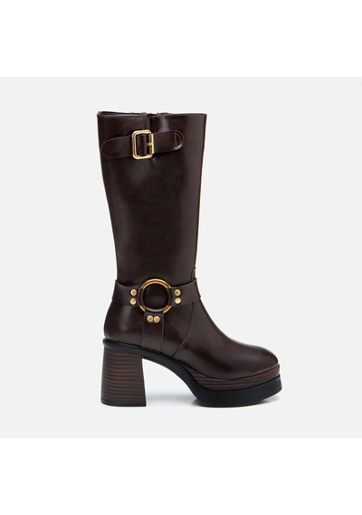 Hotiç Kahve Kadın Çizme 01cıh298930a480 Kahve-brown Kahverengi