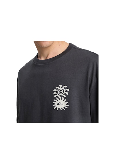 Quiksilver Evo Blossom Of Erkek Gri Outdoor T-shirt Eqyzt08264-3105