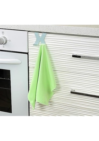 Mutfak Banyo Dolap Kapağına Takılan Meta Havlu Askılığı Aparatı 5250 Çok Renkli