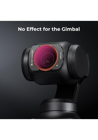 K&f Concept Osmo Pocket 3/4 Uyumlu Nd&pl Filtre Seti Nd8&pl + Nd16&pl + Nd32&pl + Nd64&pl Hibrit Nd&pl Filtre 2'si 1 Arada