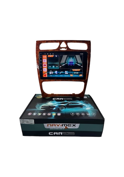 Mercedes C Class 2002-2004 Navimex Samsung İşlemcili 4-64 Profesyonel Oem Multimedia 9"