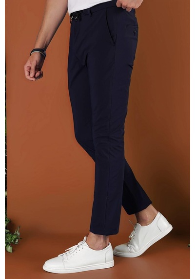 Efor P 1121 Slim Fit Lacivert Spor Pantolon Lacivert