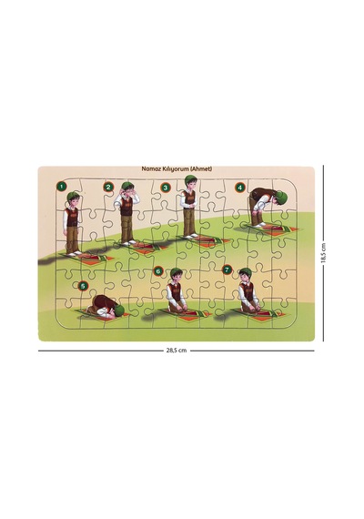 Namaz Kılıyorum ahmet Yapboz-1126