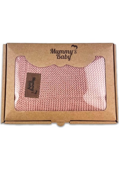 Mummy's Baby Organik Pamuk Battaniye 80x100 Pembe
