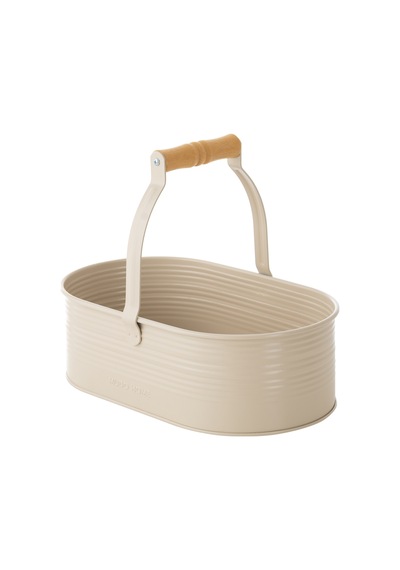 Mudo Home Roma Kulplu Düzenleyici Mat Bej 32x18x26 Cm 1484706