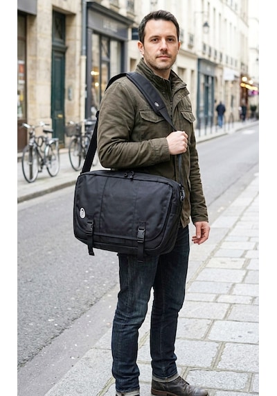 Tımbuk2 Timbuk2 - Breakout M 3-in-1 Siyah Çapraz Sırt - Omuz - El Postacı Messenger Çantası