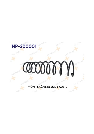 Helezon Yayı Ön Fiat M131 Doğan Şahin / Slx 4476352 Nextpart Np-200001