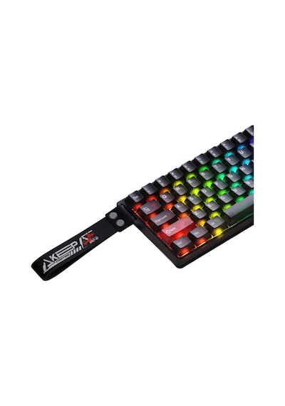Cool 60 Black-clear %60 Ice Blade Manyetik Switch 8k Hz He Hotswap Rgb İngilizce Gaming Klavye