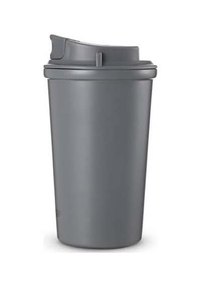 Work Flip Open Coffee Mug Çelik Termos 400 Ml Grey St-251 Diğer