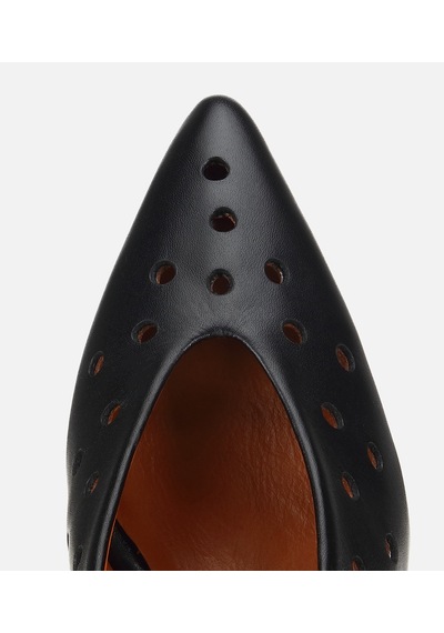 Hotiç Kadın Deri Siyah Delikli Arkası Açık Kısa Topuklu Stiletto 01ayh321470a100 01ayh321470a100 Hotiç Kadın Deri Siyah Delikli Arkası Açık Kısa Topuklu Stiletto 01ayh321470a100 01ayh321470a100