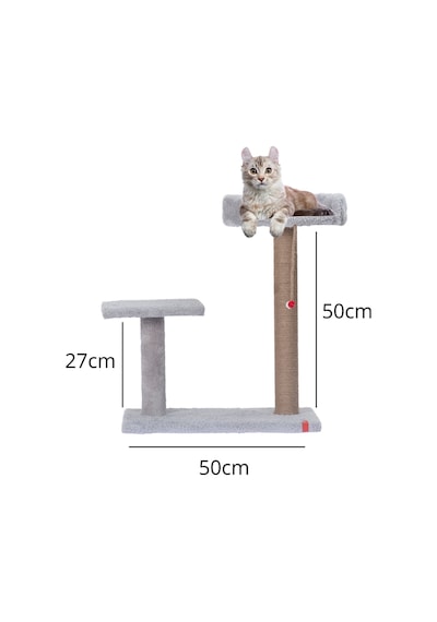 Hoppala Kedi Tırmalaması Gri Sünger Kenar