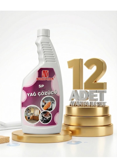 Worldchem Yağ Çözücü 12x500 Ml