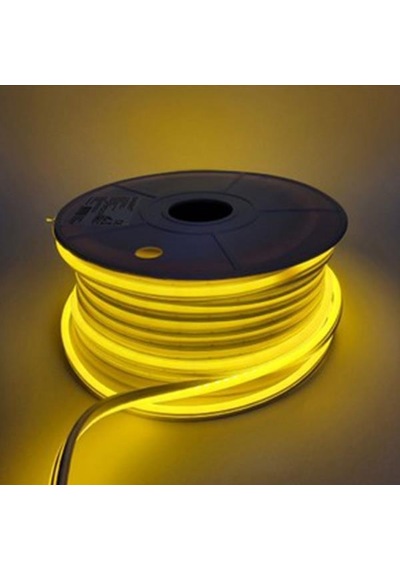 Altın Sarısı Neon Led 5 Metre 12 Volt 6x12mm