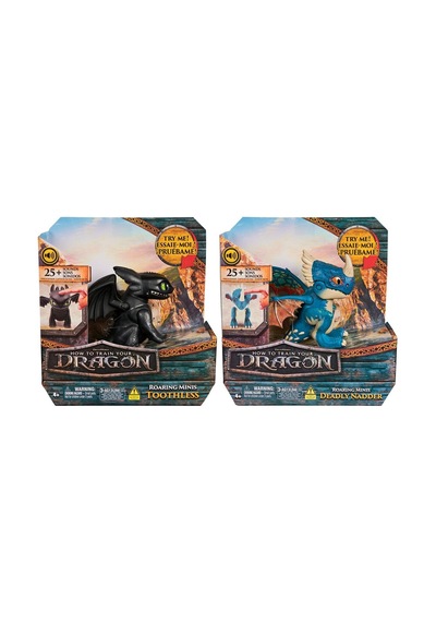 Spm-6072696 Dragons Dreamworks Mini İnteraktif Ejderha Asorti 3 Diğer