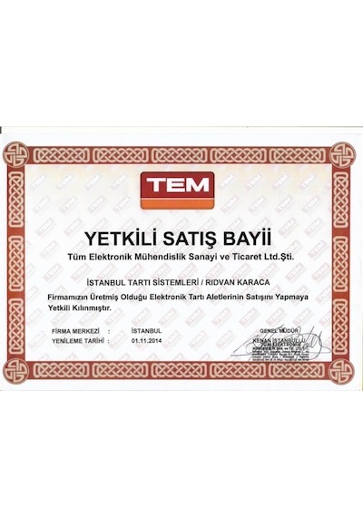 Tem Ts500 25kg Hassas Terazi