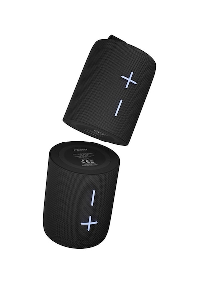 Mikado Md-51bt Cyclone Siyah 20w 1800mah + 1800mah Tf-aux-tws-ıpx6 Mıknatıslı Bluetooth Hoparlör
