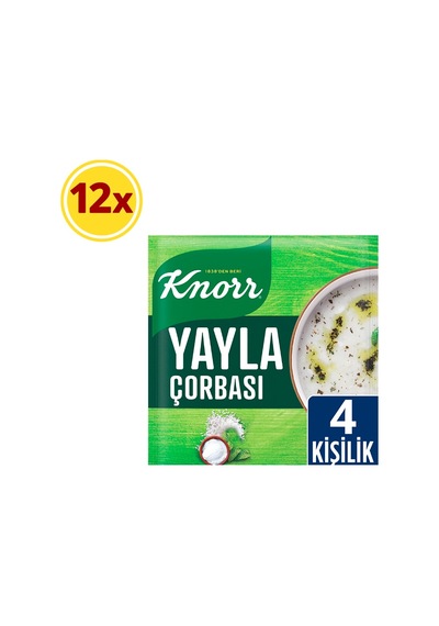 Knorr Yayla Çorbası 12 x 72 G