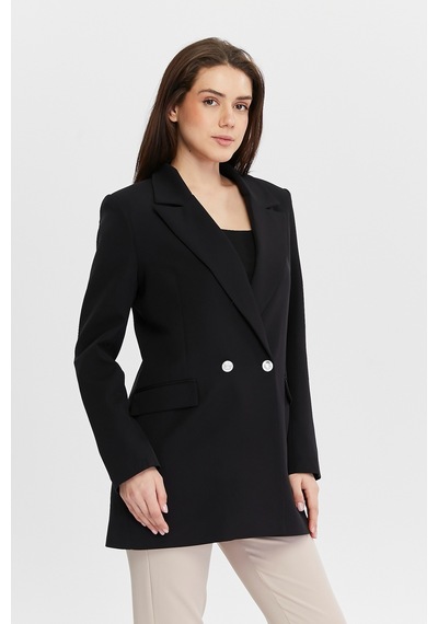 Oversize Dokuma Blazer Ceket 001