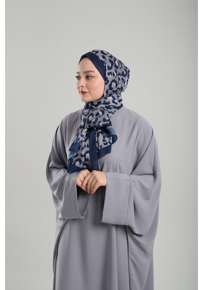 Giverny Taş Desenli Şal Kesik Elyaf Pamuksu Leopar Dijital Baskılı 202125 46 Taş