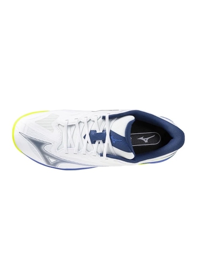 Mizuno Wave Exceed Court Cc Erkek Tenis Ayakkabısı Beyaz / Mavi / Sarı Çok Renkli