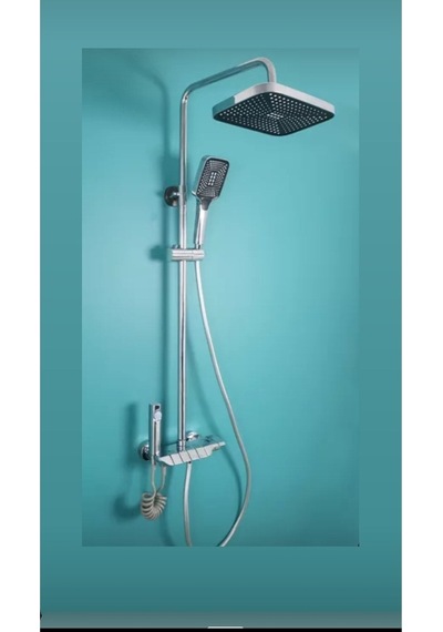 Fleko Piyano Duş Seti Krom Banyo Duş Seti Piyano Duş Diğer