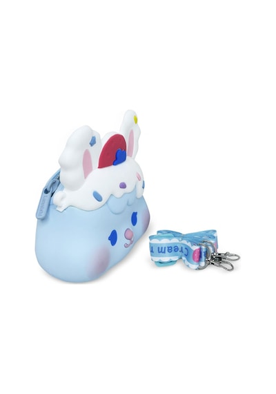 Ogi Mogi Toys Silikon Mavi Tavşan Omuz Çantası