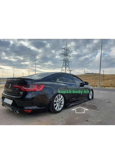 Renault Megane 4 Sedan Yan Marşpiyel Takımı- Plastik