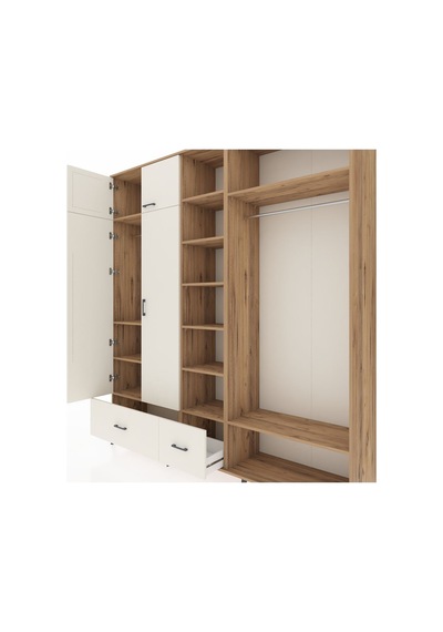 Hyperion Dolap 12 Raflı 2 Çekmeceli 2 Askılı 220x44x243 Çam-aytaşı/aytaşı Aytası/aytası - Atlas Çam Hyperion Dolap 12 Raflı 2 Çekmeceli 2 Askılı 220x44x243 Çam-aytaşı/aytaşı Aytası/aytası - Atlas Çam