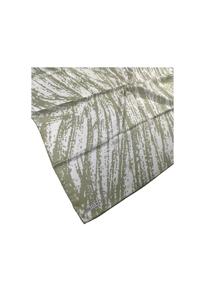 Mim Eşarp Mısırlı Eşarpları Silky Cocoon Twill Sport Eşarp Yağ Yeşili