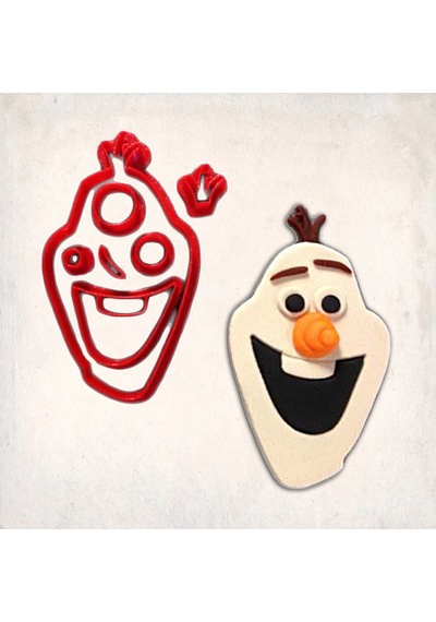 Frozen Olaf Yüz Detay Kurabiye Kalıp Seti 7 Li
