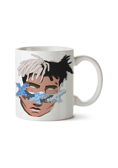 Xxxtentacıon 3 İki Tarafı Baskılı Kupa Bardak Çok Renkli