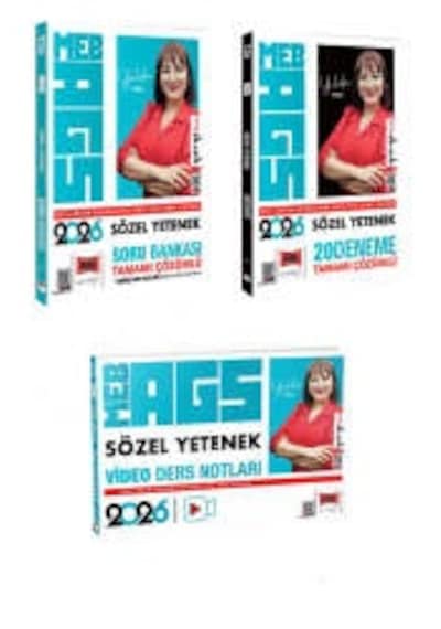 Yargı Yayınları 2026 Meb-ags Sözel Yetenek 3lü Set Yelda Ünal