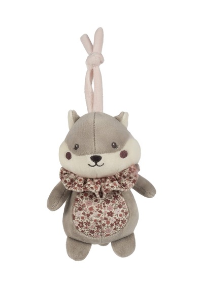 Pasito A Pasito Cherry Müzikli Sincap Peluş Flowers Çok Renkli