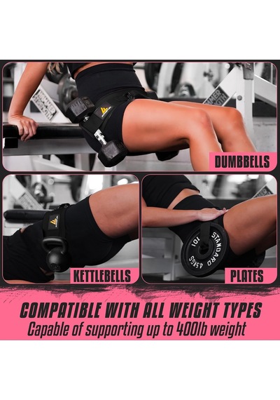 Ağırlıklar İçin Egzersiz Kalça İtme Kemeri, Glute Egzersiz Ekipmanları, Halter İçin Ayarlanabilir Kalça İtme K