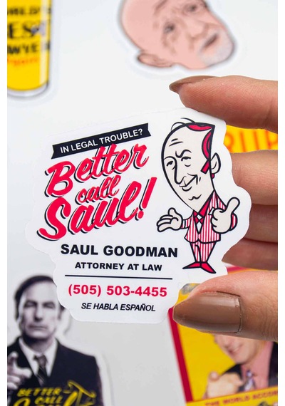Better Call Saul Sticker Paketi 12 Parça Kaliteli Su Geçirmez Etiket Seti Çok Renkli