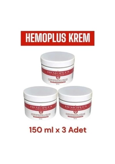 Hemoplus Bakım Kremi 150 Ml X 3 Adet