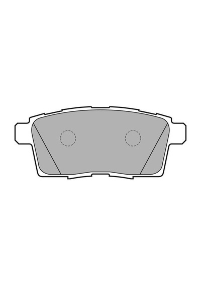 Delphi Lp2052 Fren Balatası Arka Mazda Cx-7 05 07 L2y72643z