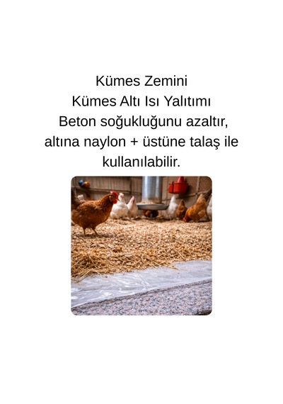 Yalıtım Keçesi Karavan, Parke Altı, Şap Altı, Ahır Ve Kümes İçin Isı & Ses İzolasyonu 200x2500
