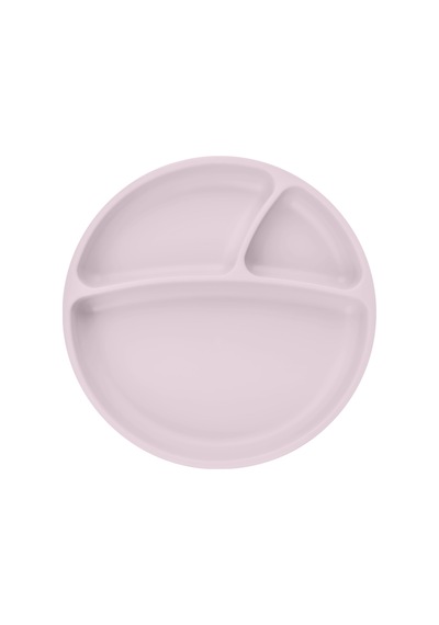 Vakumlu Mama Tabağı Porsiyon - Misty Lilac
