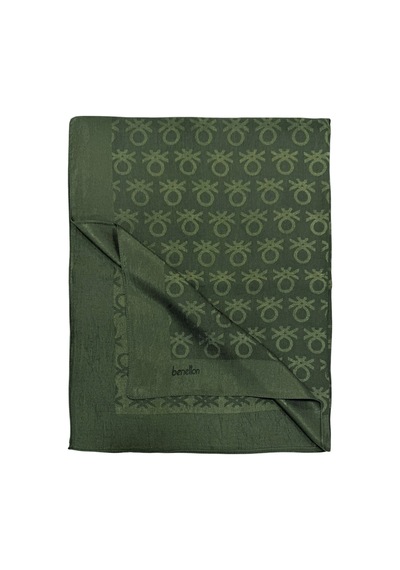 Benetton Lyocell Şal - Roma - Haki