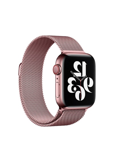 Apple Uyumlu  Watch  9/8/7/6/se Milanese Metal Hasır Kordon 42/44/45 MM