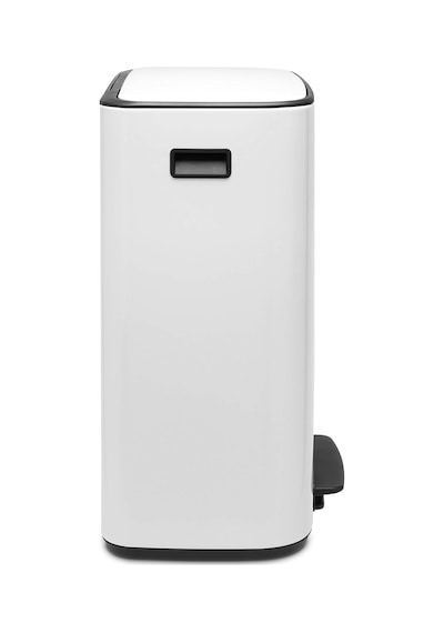 Geri Dönüşüm Pedallı Kova, Çelik, Beyaz, Büyük 2 X 30 L Çok Renkli