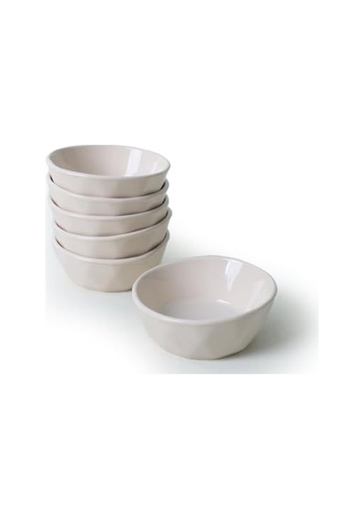 Krem Kristal Çerezlik/sosluk 12 Cm 6 Adet 030 Genel