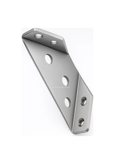 Köşe Bağlantı Aparatı 62x23x18 Mm 1 Mm Kalınlık Montaj Plakası Ahşap Raf Masa Dolap Bağlantısı Mobilya Monta Diğer