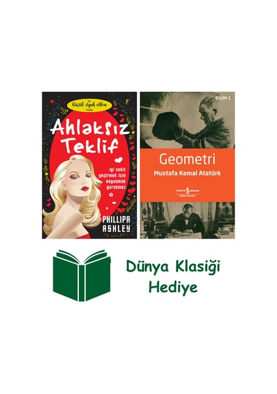 Ahlaksız Teklif Cep Boy + Geometri + Dünya Klasiği Hediye