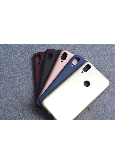 Xiaomi Mi Play Kılıf Zore Premier Silikon Kapak Gold