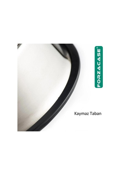 Forzacase 22 Cm 500 Ml Kedi Köpek Metal Mama Ve Su Kabı - Fc032