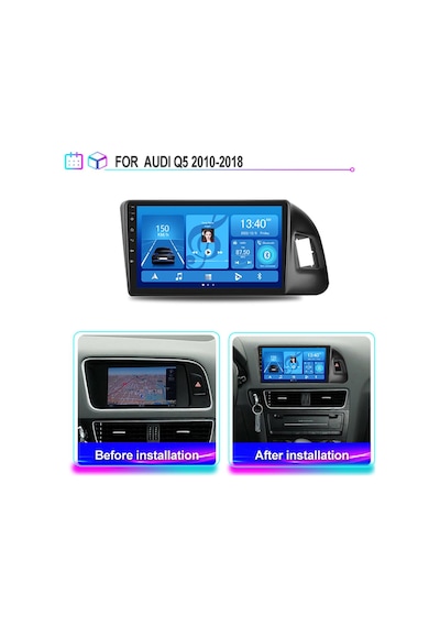 Audı Q5 2009-2018 Multimedya Navigasyon Usb Kamera Carplayer Uyumlu