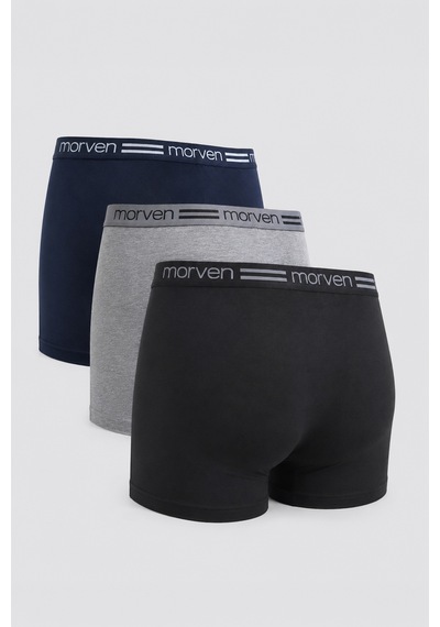 Morven Erkek Muhtelif 3lü Boxer Seti 25mc020003925 Muhtelif